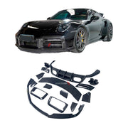 DRY CARBON AERO KIT for PORSCHE 911 992.1 TURBO S 2019 - 2025

Set includes:

Front Lip
Front Air Vent Covers

Rear Spoiler
Rear Canards

Rear Diffuser
Exhaust Tips

Material: Dry Carbon

NOTE: Professional installation is required.

CONTACT US FOR PRICING