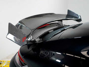 DRY CARBON BODY KIT FOR PORSCHE 911 992 TURBO TURBO S 2019+  Set includes:  Front Lip Front Air Vent Covers Side Skirts  Rear Diffuser Exhaust Tips Rear Canards Rear Spoiler