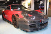 Carbon Body Kit for Porsche 911 997 Turbo
Set includes:

Front Bumper
Hood Bonnet
Side Skirts
Rear Fender Air Scoop
Rear Bumper
Rear Trunk
Rear Spoiler Wing
Material: Carbon

NOTE: Professional installation is required.