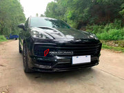 CARBON BODY KIT for PORSCHE CAYENNE 9YO 2019+

Set includes:

Front Lip

Side Skirts

Roof Spoiler
Rear Spoiler
Rear Diffuser

Material: Dry Carbon

NOTE: Professional installation is required

Contact us for pricing