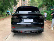 CARBON BODY KIT for PORSCHE CAYENNE 9YO 2019+

Set includes:

Front Lip

Side Skirts

Roof Spoiler
Rear Spoiler
Rear Diffuser

Material: Dry Carbon

NOTE: Professional installation is required

Contact us for pricing