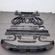 CARBON BODY KIT for PORSCHE CAYENNE E3 9Y 9Y0 9Y3 2017 - 2023 FORZA PERFORMANCE custom fit Mansory Style

Set includes:
Front Lip
Front Bumper Center Trim
Front Grille Mesh Cover Trims
Hood Bonnet
Side Fender Vents
Fender Flares
Side Skirts
Roof Spoiler
Ducktail Spoiler
Rear Bumper Fins
Rear Diffuser
Exhaust Tips

Material: Carbon

NOTE: Professional installation is required.