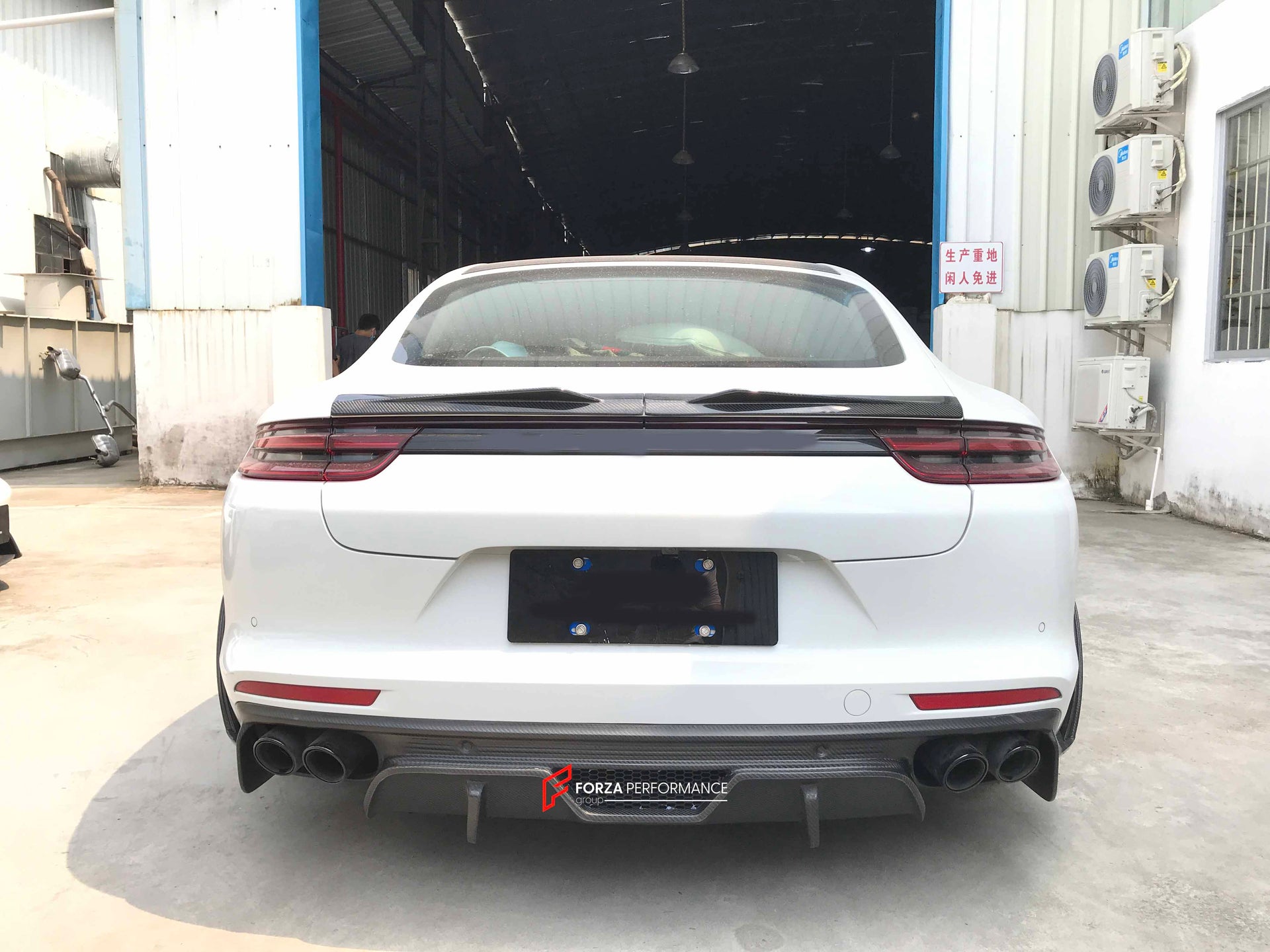 CARBON BODY KIT FOR PORSCHE PANAMERA 971 2017 - 2023

Set includes:

Front Lip
Side skirts
Side Vent
Rear Diffuser
Rear Spoiler

Material: Carbon + Plastic

NOTE: Professional installation is required. Factory LED DRL must be reused