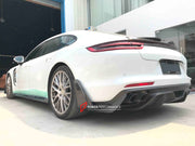 CARBON BODY KIT FOR PORSCHE PANAMERA 971 2017 - 2023

Set includes:

Front Lip
Side skirts
Side Vent
Rear Diffuser
Rear Spoiler

Material: Carbon + Plastic

NOTE: Professional installation is required. Factory LED DRL must be reused