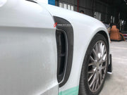 CARBON BODY KIT FOR PORSCHE PANAMERA 971 2017 - 2023

Set includes:

Front Lip
Side skirts
Side Vent
Rear Diffuser
Rear Spoiler

Material: Carbon + Plastic

NOTE: Professional installation is required. Factory LED DRL must be reused