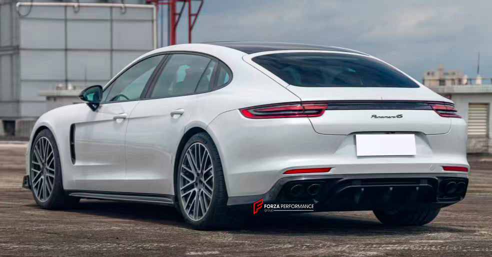 CARBON BODY KIT for PORSCHE PANAMERA G2 971.1 2017 - 2020

Set includes:

Front Lip
Side Skirts
Rear Diffuser

Material: Carbon

NOTE: Professional installation is required.