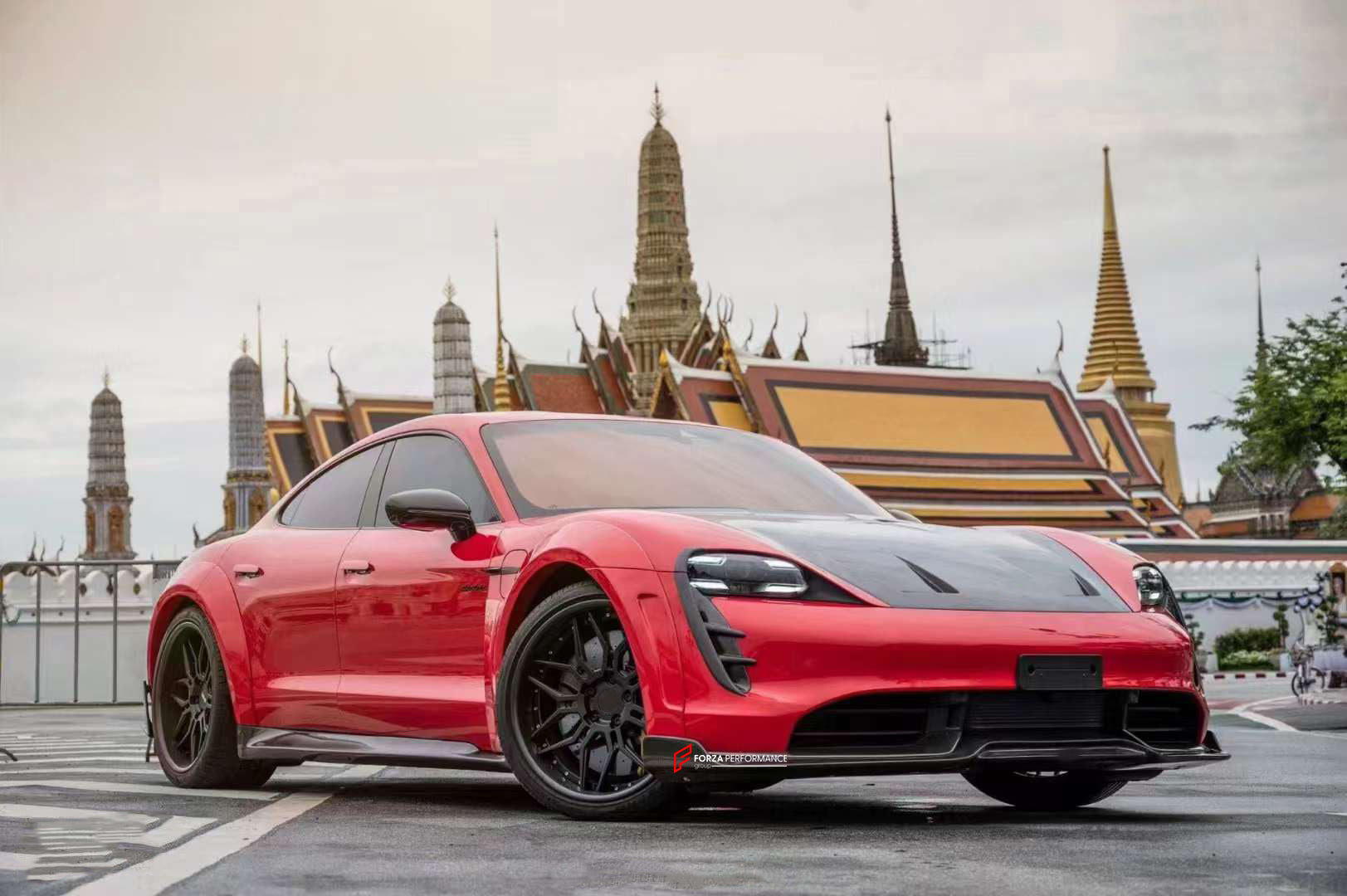 CARBON BODY KIT FOR PORSCHE TAYCAN R-1