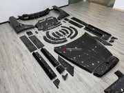 CARBON BODY KIT for ROLLS-ROYCE CULLINAN SERIES I 2018 - 2024 FORZA PERFORMANCE custom fit M Style

Set includes:
Front Lip
Front Bumper
Front Grille
Hood Bonnet
Side Fender Vents
Fender Flares
Body Side Door Moldings
Side Skirts
Roof Spoiler
Ducktail Spoiler
Rear Bumper
Rear Diffuser

Material: Carbon

NOTE: Professional installation is required.