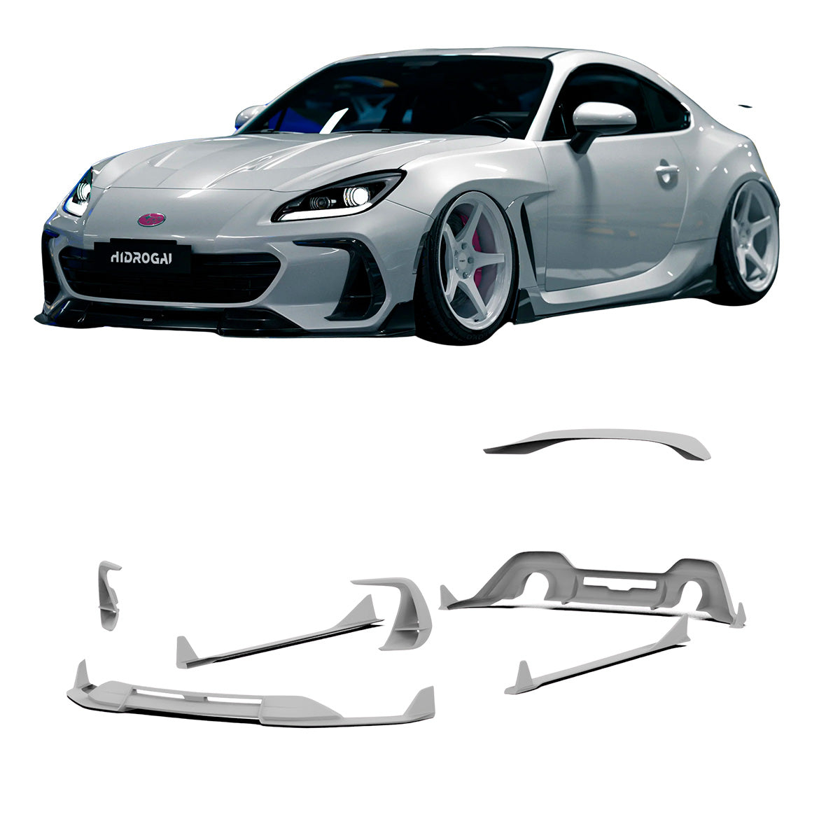 CARBON BODY KIT for SUBARU BRZ ZN8 2021+

Set includes:

Front Lip
Front Bumper Covers
Side Skirts

Rear Spoiler

Rear Diffuser

Material: Carbon

NOTE: Professional installation is required.&nbsp;

Why “Contact Us for Pricing”?

We don’t display fixed prices because our goal is to offer you the most competitive deal possible. Product costs often decrease over time, and by requesting a quote, you’ll receive our most up-to-date price on market.

SECURED PAYMENT METHODS&nbsp;
PayPal (+4.4% fee)
Visa / Masterc