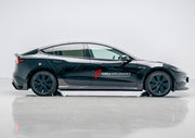 Carbon Body Kit for Tesla Model 3 2017 - 2023
Set includes:

Front Lip
Side Skirts
Diffuser
Spoiler
Material: Carbon (Can be made in Forged Carbon)

NOTE: Professional installation is required.