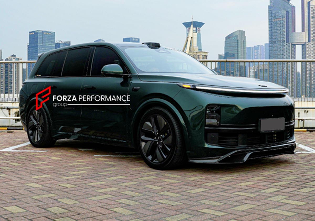 Carbon Body Kit for Lixiang L9 2022+
Set includes:

Front Lip
Diffuser
Roof Spoiler
Material: Carbon (Can be made in Forged Carbon)

NOTE: Professional installation is required.