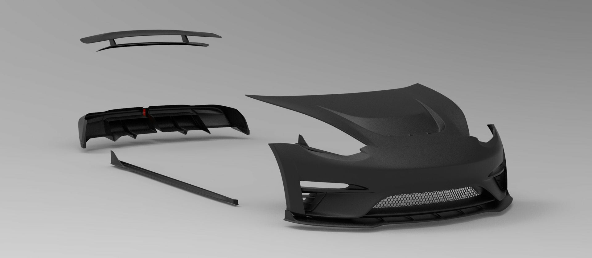 CARBON BODY KIT for TESLA MODEL 3 2017 - 2023

Set includes:

Front Lip
Front Bumper Assembly
Hood / Bonnet

Side Skirts

Rear Spoiler
Rear Bumper
Rear Diffuser

Material: Wet Carbon with Fiberglass

NOTE: Professional installation is required.

Why “Contact Us for Pricing”?

We don’t display fixed prices because our goal is to offer you the most competitive deal possible. Product costs often decrease over time, and by requesting a quote, you’ll receive our most up-to-date price on market.

SECURED PAYMENT 