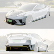 CARBON BODY KIT for TESLA MODEL 3 2017 - 2023

Set includes:

Front Lip
Front Bumper Assembly
Front Bumper Canards
Hood / Bonnet

Side Skirts

Rear Spoiler (3 option)
Rear Bumper
Rear Diffuser

Material: Wet Carbon with Fiberglass

NOTE: Professional installation is required.

Why “Contact Us for Pricing”?

We don’t display fixed prices because our goal is to offer you the most competitive deal possible. Product costs often decrease over time, and by requesting a quote, you’ll receive our most up-to-date pr