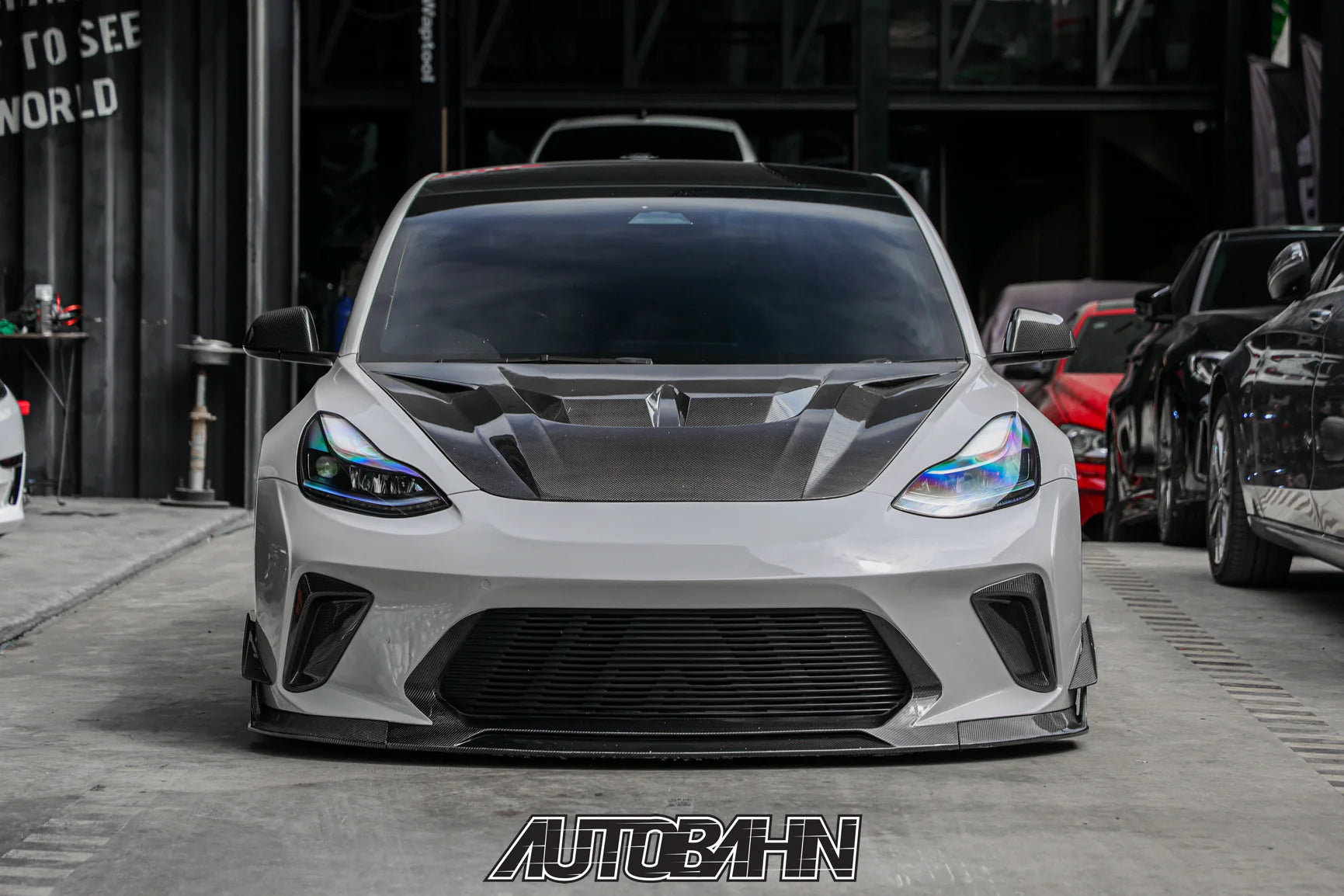 CARBON BODY KIT for TESLA MODEL 3 2017 - 2023

Set includes:

Front Lip
Front Bumper Assembly
Front Bumper Canards
Hood / Bonnet

Side Skirts

Rear Spoiler (3 option)
Rear Bumper
Rear Diffuser

Material: Wet Carbon with Fiberglass

NOTE: Professional installation is required.

Why “Contact Us for Pricing”?

We don’t display fixed prices because our goal is to offer you the most competitive deal possible. Product costs often decrease over time, and by requesting a quote, you’ll receive our most up-to-date pr