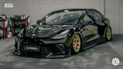 CARBON BODY KIT for TESLA MODEL 3 2017 - 2023

Set includes:

Front Lip
Front Bumper Assembly
Front Bumper Canards
Hood / Bonnet

Side Skirts

Rear Spoiler (3 option)
Rear Bumper
Rear Diffuser

Material: Wet Carbon with Fiberglass

NOTE: Professional installation is required.

Why “Contact Us for Pricing”?

We don’t display fixed prices because our goal is to offer you the most competitive deal possible. Product costs often decrease over time, and by requesting a quote, you’ll receive our most up-to-date pr