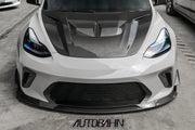 CARBON BODY KIT for TESLA MODEL 3 2017 - 2023

Set includes:

Front Lip
Front Bumper Assembly
Front Bumper Canards
Hood / Bonnet

Side Skirts

Rear Spoiler (3 option)
Rear Bumper
Rear Diffuser

Material: Wet Carbon with Fiberglass

NOTE: Professional installation is required.

Why “Contact Us for Pricing”?

We don’t display fixed prices because our goal is to offer you the most competitive deal possible. Product costs often decrease over time, and by requesting a quote, you’ll receive our most up-to-date pr