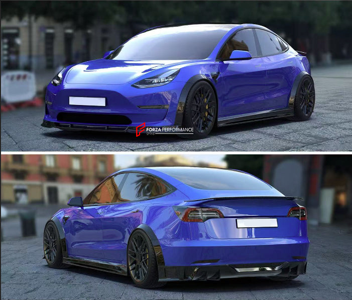 CARBON BODY KIT for TESLA MODEL 3 2017+