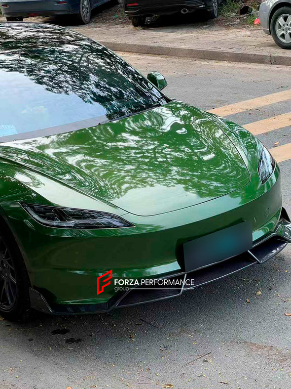 CARBON BODY KIT for TESLA MODEL 3 2023+


Set includes:

Front Lip
Front Bumper Trims
Hood / Bonnet
Side Skirts
Rear Spoiler
Rear Diffuser

Material: Carbon

Note: Professional installation is required.

Contact us for pricing.
