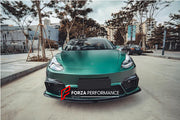 CARBON FIBER BODY KIT for TESLA Model 3 2017+ FRONT LIP REAR DIFFUSER AND BUMPER SIDE SKIRTS