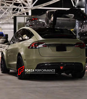 CARBON BODY KIT for TESLA MODEL X 2016 - 2021

Set includes:

Front Lip
Fog Light Trims
Fender Flares
Side Skirts
Rear Spoiler
Rear Diffuser

Material: Carbon + Fiberglass

Note: Professional installation is required

Payment ►
Visa
Mastercard
PayPal with a credit card (add 4.4% at checkout)
Payoneer
Cryptocurrency
Shipment ►
By express DHL/UPS/TNT/FedEx
To the local international airport
Special line by air
Special line by the sea
To Europe and the UK by train

Please let us know which shipping option you 