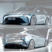 CARBON BODY KIT for TESLA MODEL Y 2020 - 2024

Set includes:

Front Lip
Front Bumper Assembly

Front Fender Flares
Hood / Bonnet

Side Skirts

Rear Fender Flares
Rear Spoiler
Rear Bumper
Rear Diffuser

Material:&nbsp;Wet Carbon with Fiberglass

NOTE:&nbsp;Professional installation is required.

Why “Contact Us for Pricing”?

We don’t display fixed prices because our goal is to offer you the most competitive deal possible. Product costs often decrease over time, and by requesting a quote, you’ll receive our 