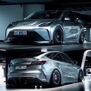 CARBON BODY KIT for TESLA MODEL Y 2020 - 2024

Set includes:

Front Lip
Front Bumper Assembly

Front Fender Flares
Hood / Bonnet

Side Skirts

Rear Fender Flares
Rear Spoiler
Rear Bumper
Rear Diffuser

Material:&nbsp;Wet Carbon with Fiberglass

NOTE:&nbsp;Professional installation is required.

Why “Contact Us for Pricing”?

We don’t display fixed prices because our goal is to offer you the most competitive deal possible. Product costs often decrease over time, and by requesting a quote, you’ll receive our 