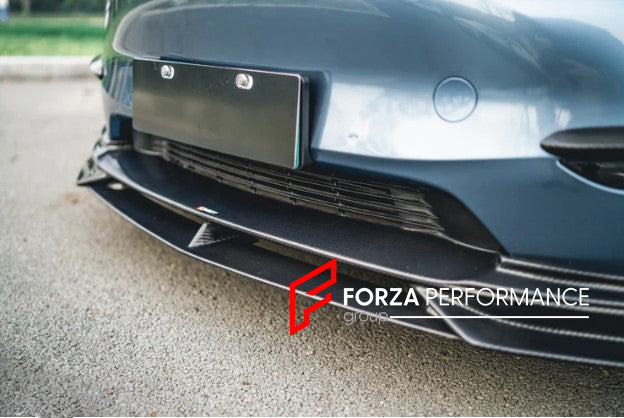 CARBON BODY KIT FOR TESLA MODEL Y 2020+

Set includes:

Front Lip

Front Bumper Canards
Side Skirts
Rear Bumper
Rear Spoiler

Material: Carbon Fiber

Note: Professional installation is required