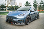 CARBON BODY KIT FOR TESLA MODEL Y 2020+

Set includes:

Front Lip

Front Bumper Canards
Side Skirts
Rear Bumper
Rear Spoiler

Material: Carbon Fiber

Note: Professional installation is required