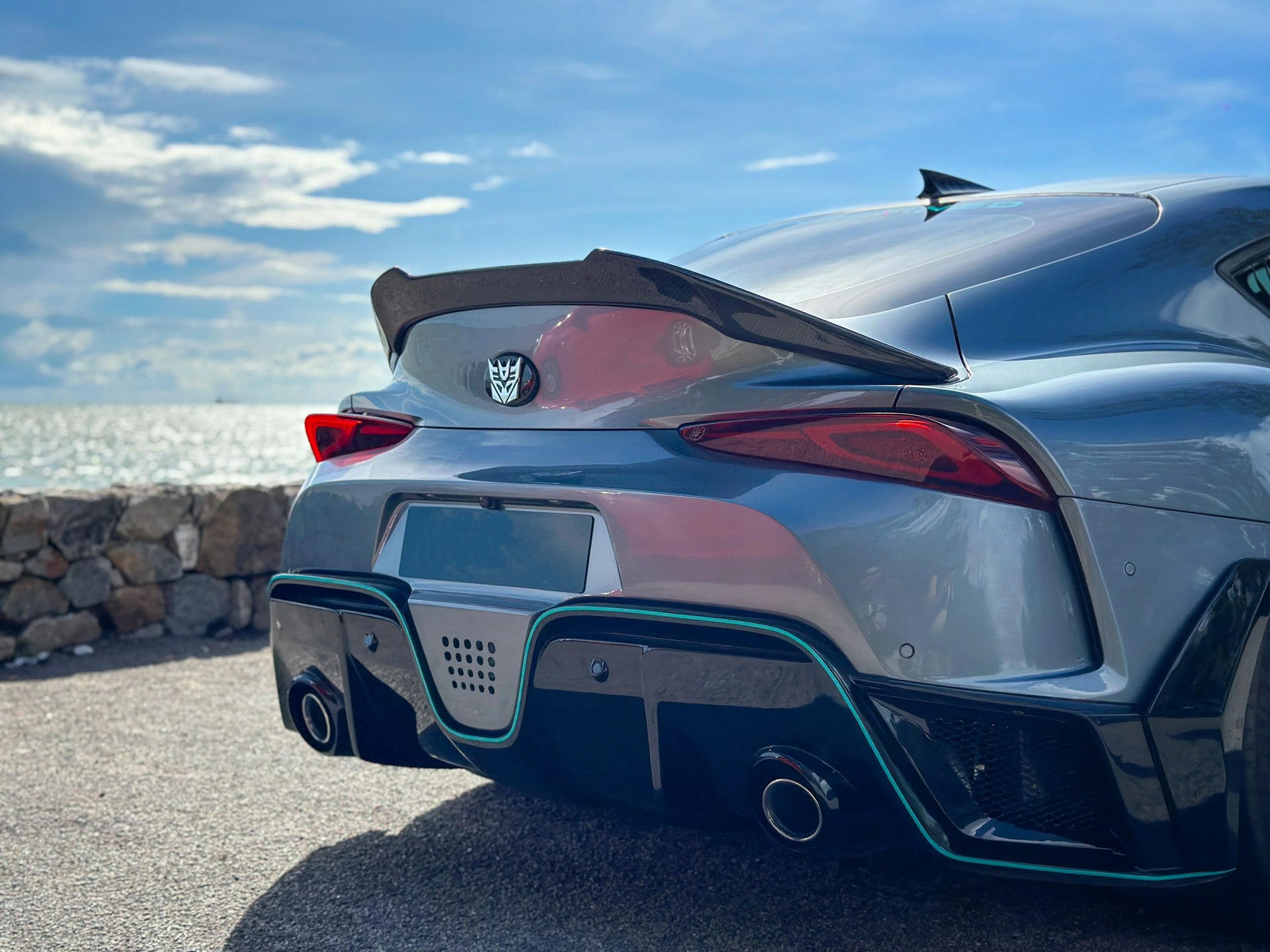 CARBON WIDE BODY KIT for TOYOTA GR SUPRA A90 2019+

Set includes:

Front Lip
Front Bumper Assembly

Hood / Bonnet

Front Fenders
Side Skirts

Rear Fenders
Roof Air Scoop
Rear Window Cover
Rear Wing Spoiler

Rear Bumper
Rear Diffuser

Material:&nbsp;Wet Carbon with Fiberglass

NOTE:&nbsp;Professional installation is required. After installation needs recalibrating ACC.

Why “Contact Us for Pricing”?

We don’t display fixed prices because our goal is to offer you the most competitive deal possible. Product co