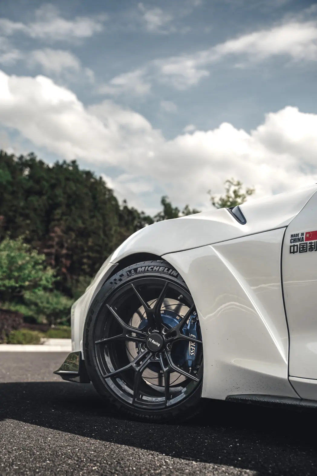 CARBON WIDE BODY KIT for TOYOTA GR SUPRA A90 2019+

Set includes:

Front Lip
Front Bumper Assembly

Hood / Bonnet

Front Fenders
Side Skirts

Rear Fenders
Roof Air Scoop
Rear Window Cover
Rear Wing Spoiler

Rear Bumper
Rear Diffuser

Material:&nbsp;Wet Carbon with Fiberglass

NOTE:&nbsp;Professional installation is required. After installation needs recalibrating ACC.

Why “Contact Us for Pricing”?

We don’t display fixed prices because our goal is to offer you the most competitive deal possible. Product co