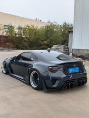 CARBON WIDE BODY KIT for TOYOTA GT86 SUBARU BRZ ZN6 2012 - 2021

Set includes:

Front Lip
Front Bumper Assembly

Front Bumper Canards
Hood / Bonnet
Front Wide Fenders
Side Skirts

Rear Wide Fenders
Rear Wing Spoiler
Rear Spoiler / Ducktail
Rear Bumper
Rear Diffuser

Material:&nbsp;Wet Carbon with Fiberglass

NOTE:&nbsp;Professional installation is required. Fenders cutting is required. Suspension setup should be checked after fitting to avoid contact at full compression.

Recommended Wheels size:

Front:&nb