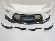 CARBON WIDE BODY KIT for TOYOTA GT86 SUBARU BRZ ZN6 2012 - 2021

Set includes:

Front Lip
Front Bumper Assembly

Front Bumper Canards
Hood / Bonnet
Front Wide Fenders
Side Skirts

Rear Wide Fenders
Rear Wing Spoiler
Rear Spoiler / Ducktail
Rear Bumper
Rear Diffuser

Material:&nbsp;Wet Carbon with Fiberglass

NOTE:&nbsp;Professional installation is required. Fenders cutting is required. Suspension setup should be checked after fitting to avoid contact at full compression.

Recommended Wheels size:

Front:&nb