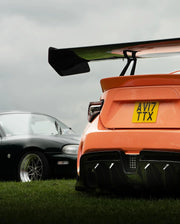 CARBON WIDE BODY KIT for TOYOTA GT86 SUBARU BRZ ZN6 2012 - 2021

Set includes:

Front Lip
Front Bumper Assembly

Front Bumper Canards
Hood / Bonnet
Front Wide Fenders
Side Skirts

Rear Wide Fenders
Rear Wing Spoiler
Rear Spoiler / Ducktail
Rear Bumper
Rear Diffuser

Material:&nbsp;Wet Carbon with Fiberglass

NOTE:&nbsp;Professional installation is required. Fenders cutting is required. Suspension setup should be checked after fitting to avoid contact at full compression.

Recommended Wheels size:

Front:&nb