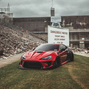 CARBON WIDE BODY KIT for TOYOTA GT86 SUBARU BRZ ZN6 2012 - 2021

Set includes:

Front Lip
Front Bumper Assembly

Front Bumper Canards
Hood / Bonnet
Front Wide Fenders
Side Skirts

Rear Wide Fenders
Rear Wing Spoiler
Rear Spoiler / Ducktail
Rear Bumper
Rear Diffuser

Material:&nbsp;Wet Carbon with Fiberglass

NOTE:&nbsp;Professional installation is required. Fenders cutting is required. Suspension setup should be checked after fitting to avoid contact at full compression.

Recommended Wheels size:

Front:&nb