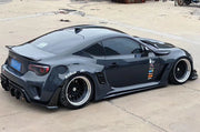 CARBON WIDE BODY KIT for TOYOTA GT86 SUBARU BRZ ZN6 2012 - 2021

Set includes:

Front Lip
Front Bumper Assembly

Front Bumper Canards
Hood / Bonnet
Front Wide Fenders
Side Skirts

Rear Wide Fenders
Rear Wing Spoiler
Rear Spoiler / Ducktail
Rear Bumper
Rear Diffuser

Material:&nbsp;Wet Carbon with Fiberglass

NOTE:&nbsp;Professional installation is required. Fenders cutting is required. Suspension setup should be checked after fitting to avoid contact at full compression.

Recommended Wheels size:

Front:&nb
