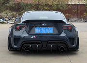CARBON WIDE BODY KIT for TOYOTA GT86 SUBARU BRZ ZN6 2012 - 2021

Set includes:

Front Lip
Front Bumper Assembly

Front Bumper Canards
Hood / Bonnet
Front Wide Fenders
Side Skirts

Rear Wide Fenders
Rear Wing Spoiler
Rear Spoiler / Ducktail
Rear Bumper
Rear Diffuser

Material:&nbsp;Wet Carbon with Fiberglass

NOTE:&nbsp;Professional installation is required. Fenders cutting is required. Suspension setup should be checked after fitting to avoid contact at full compression.

Recommended Wheels size:

Front:&nb