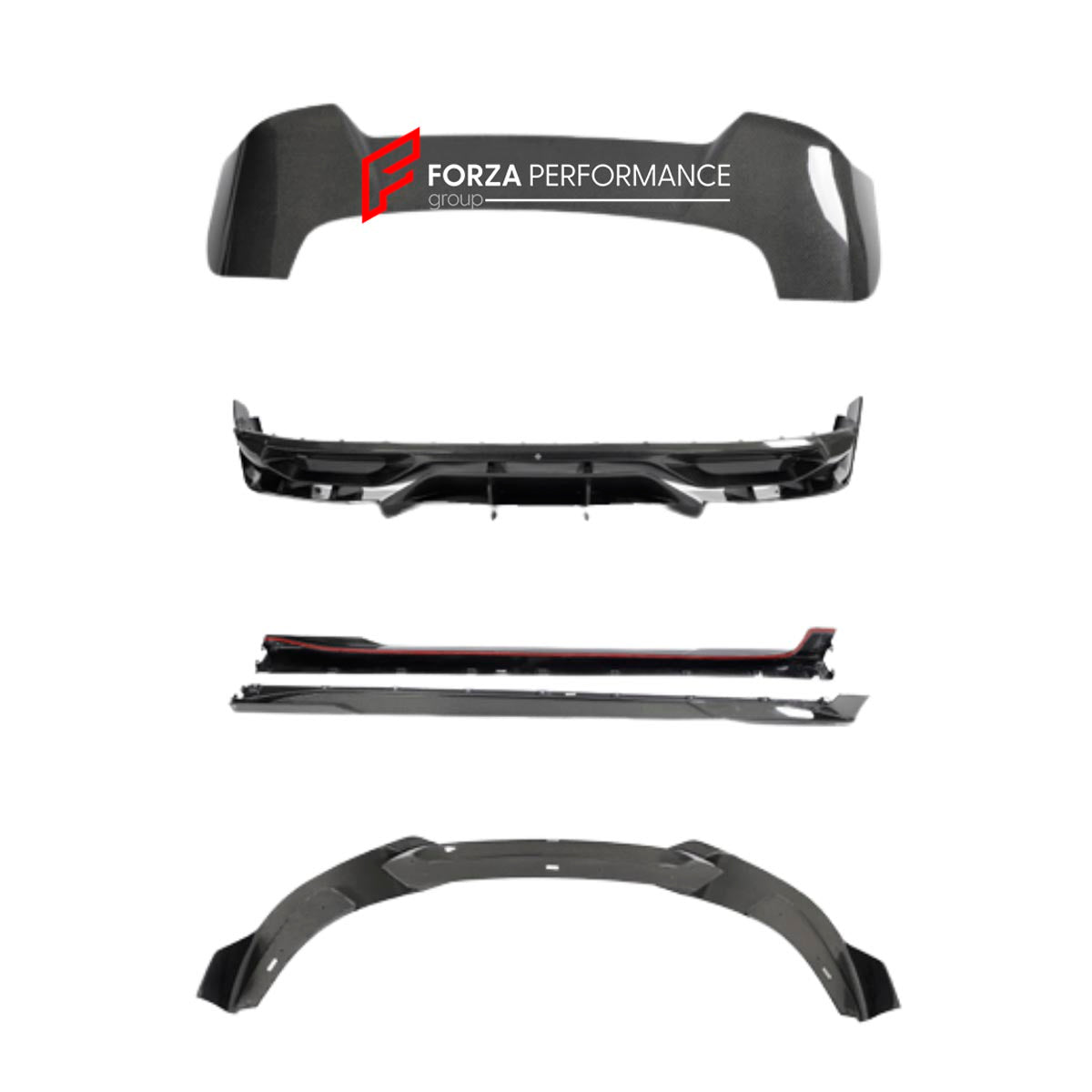 Carbon Body Kit for Zeekr 001 2021+
Set includes:

Front Lip
Side Skirts
Diffuser
Roof Spoiler
Material: Carbon (Can be made in Forged Carbon)

NOTE: Professional installation is required.