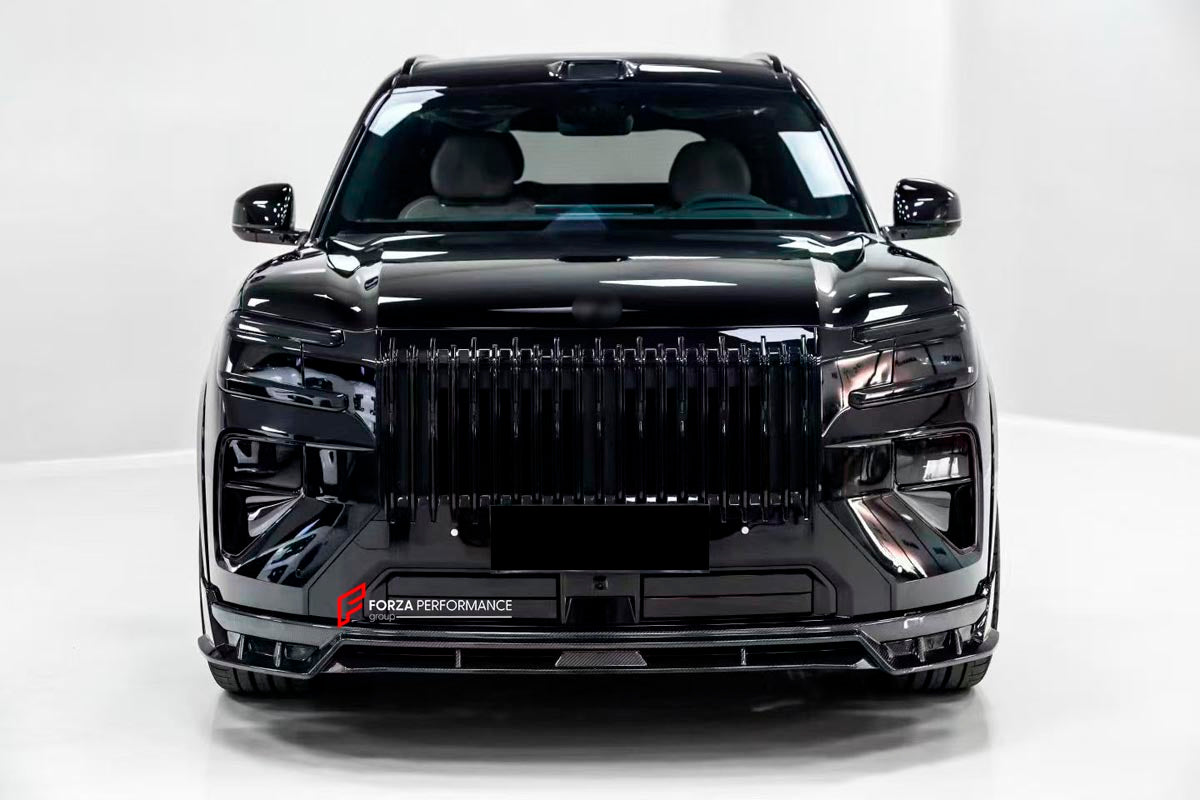 CARBON BODY KIT for ZEEKR 8X 2026+ Forza Performance Custom fit AMANS Style
Set includes:

Front Lip
Front Fender Vents
Front Fender Flares
Side Skirts
Side Steps
Rear Fender Flares
Rear Diffuser
Roof Spoiler
Trunk Spoiler
Forged Wheels
Material: Carbon

NOTE: Professional installation is required.