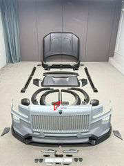 CARBON BODY KIT for ZEEKR 9X 2025+ FORZA PERFORMANCE custom fit Mansory Style

Set includes:
Front Lip
Front Bumper Assembly
Hood Bonnet
Fender Flares
Side Fender Vents
Side Mirror Covers
Side Skirts
Roof Spoiler
Ducktail Spoiler
Rear Diffuser
Exhaust Tips

Material: Carbon, Fiberglass

NOTE: Professional installation is required.