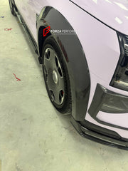 CARBON BODY KIT for ZEEKR 9X 2025+ FORZA PERFORMANCE custom fit RNG Style

Set includes:
Front Lip
Front Bumper Canards
Hood Scoop Trim Cover
Fender Flares
Side Skirts

Material: Carbon

NOTE: Professional installation is required.