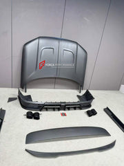 CARBON BODY KIT for ZEEKR 9X 2025+ FORZA PERFORMANCE custom fit Mansory Style

Set includes:
Front Lip
Front Bumper Assembly
Hood Bonnet
Fender Flares
Side Fender Vents
Side Mirror Covers
Side Skirts
Roof Spoiler
Ducktail Spoiler
Rear Diffuser
Exhaust Tips

Material: Carbon, Fiberglass

NOTE: Professional installation is required.