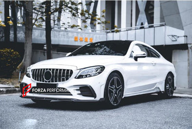 CARBON BODY KIT FOR MERCEDES-BENZ W205 C43 COUPE AMG SPORT 2019+