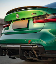 CARBON BODY KIT WITH CUP SERIES FRONT LIP for BMW M3 G82 M4 G80 2021 - 2024 FORZA PERFORMANCE Custom fit Dry Carbon Achen Cybe Achencybe Design Style
Set includes:

Cup Series Front Lip
Front Grille
Hood Bonnet Trim
Rear Diffuser
Rear Spoiler
Material: Carbon

NOTE: Professional installation is required.
