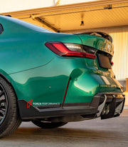 CARBON BODY KIT WITH CUP SERIES FRONT LIP for BMW M3 G82 M4 G80 2021 - 2024 FORZA PERFORMANCE Custom fit Dry Carbon Achen Cybe Achencybe Design Style
Set includes:

Cup Series Front Lip
Front Grille
Hood Bonnet Trim
Rear Diffuser
Rear Spoiler
Material: Carbon

NOTE: Professional installation is required.