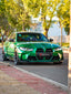 CARBON BODY KIT WITH CUP SERIES FRONT LIP for BMW M3 G82 M4 G80 2021 - 2024 FORZA PERFORMANCE Custom fit Dry Carbon Achen Cybe Achencybe Design Style
Set includes:

Cup Series Front Lip
Front Grille
Hood Bonnet Trim
Rear Diffuser
Rear Spoiler
Material: Carbon

NOTE: Professional installation is required.