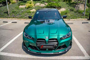 CARBON BODY KIT WITH CUP SERIES FRONT LIP for BMW M3 G82 M4 G80 2021 - 2024 FORZA PERFORMANCE Custom fit Dry Carbon Achen Cybe Achencybe Design Style
Set includes:

Cup Series Front Lip
Front Grille
Hood Bonnet Trim
Rear Diffuser
Rear Spoiler
Material: Carbon

NOTE: Professional installation is required.