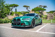 CARBON BODY KIT WITH CUP SERIES FRONT LIP for BMW M3 G82 M4 G80 2021 - 2024 FORZA PERFORMANCE Custom fit Dry Carbon Achen Cybe Achencybe Design Style
Set includes:

Cup Series Front Lip
Front Grille
Hood Bonnet Trim
Rear Diffuser
Rear Spoiler
Material: Carbon

NOTE: Professional installation is required.