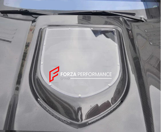 CARBON FIBER HOOD BONNET for CHEVROLET CAMARO 5-TH GEN 2010-2015