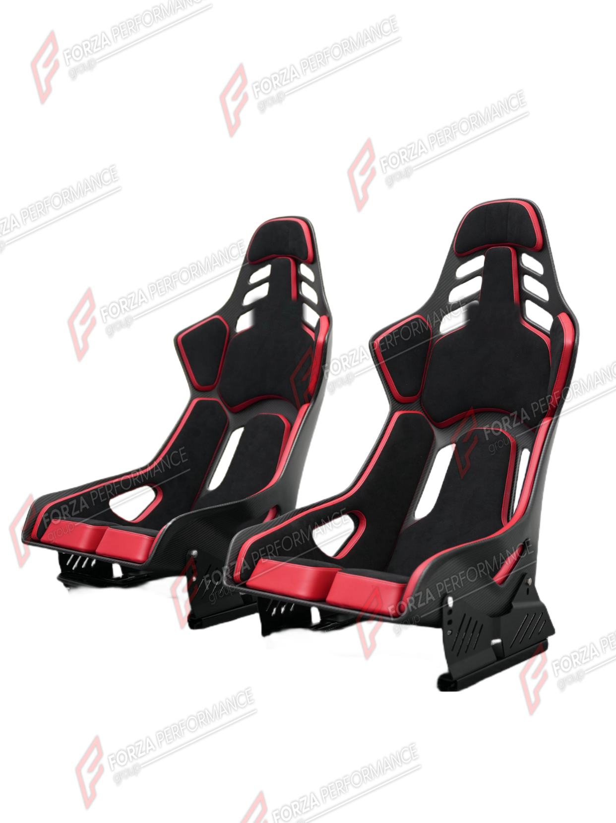 CARBON BUCKET SEATS FOR AUDI RS4 B9 AVANT 2017 - 2025 I Forza Performance custom fit buy Recaro Podium style design seats