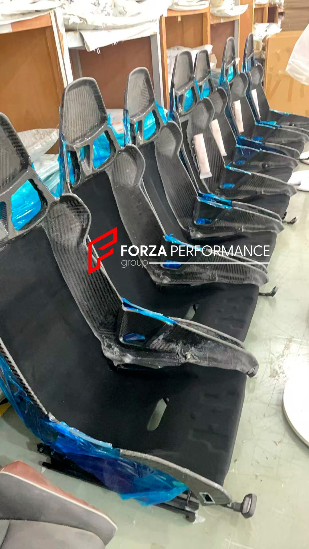 CARBON BUCKET SEATS for PORSCHE 911 992.1 GT3RS 2023+
Advantages of Forza Performance Group Bucket Seats:
Fully Customizable Design.
Optional Memory Foam Insert.
Integrated Side Airbags.
Electric Connectors to Seat Belts.
Seat Occupancy Sensor.
Custom Options:

Inserts:Tartan, Pepita, Custom Design.
Finishing Options: Alcantara, Leather, Eco Leather.
Logo Options: Custom Logo.